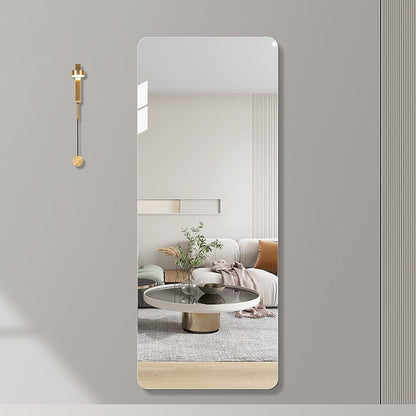 Grand miroir mural sans cadre pour voir tout le corps