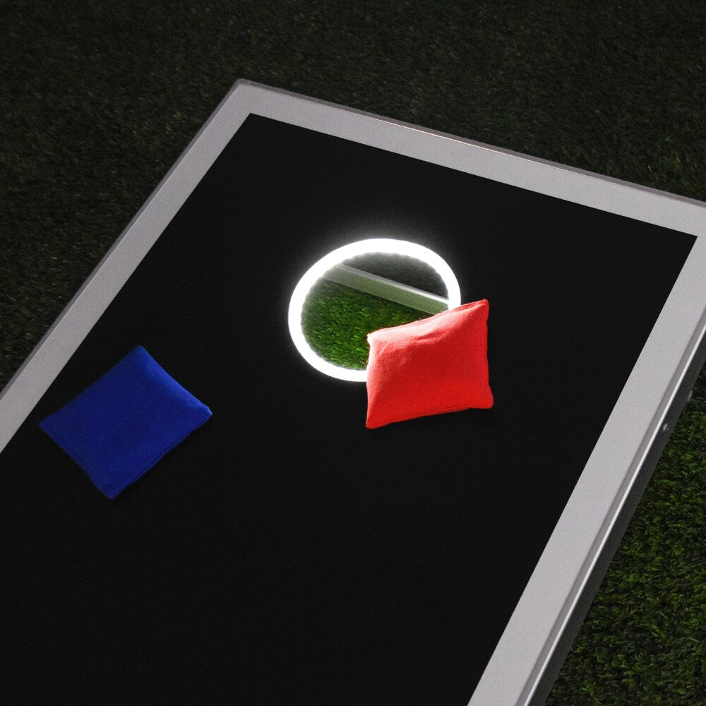 Jeu de Cornhole avec lumières LED, taille réglementaire, de GoSports