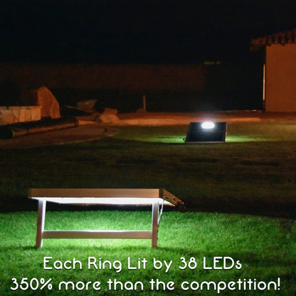 Jeu de Cornhole avec lumières LED, taille réglementaire, de GoSports