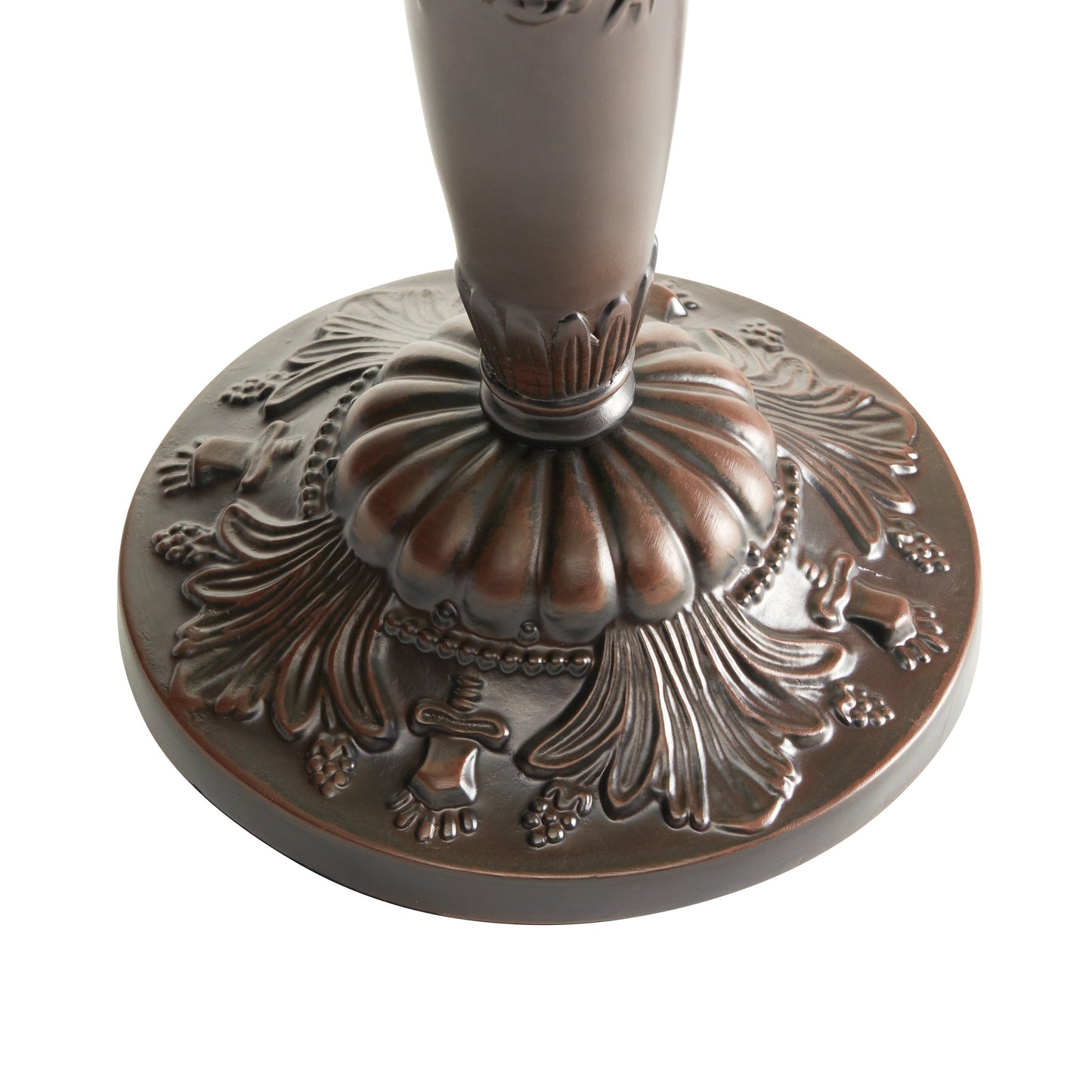Gracewood Hollow Asdreni Lampe Tiffany en verre dépoli de 50,8 cm - 35,56L x 35,56l x 51,43H