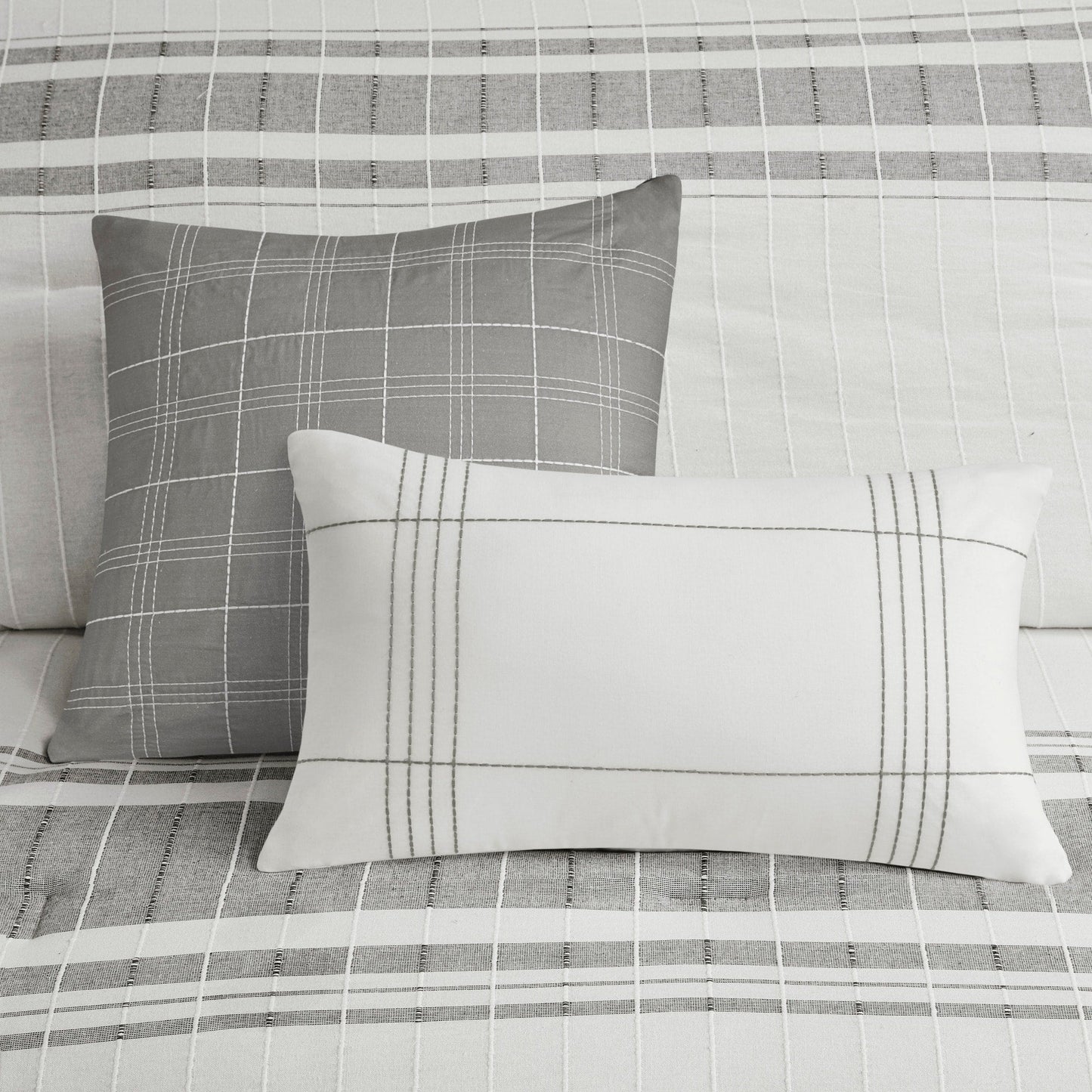 Ensemble de couette surdimensionnée en jacquard de coton Harbor House Morgan, 6 pièces