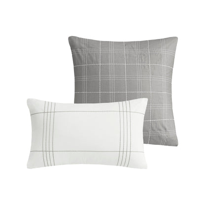Ensemble de couette surdimensionnée en jacquard de coton Harbor House Morgan, 6 pièces