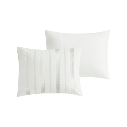 Ensemble de couette surdimensionnée en jacquard de coton Harbor House Morgan, 6 pièces