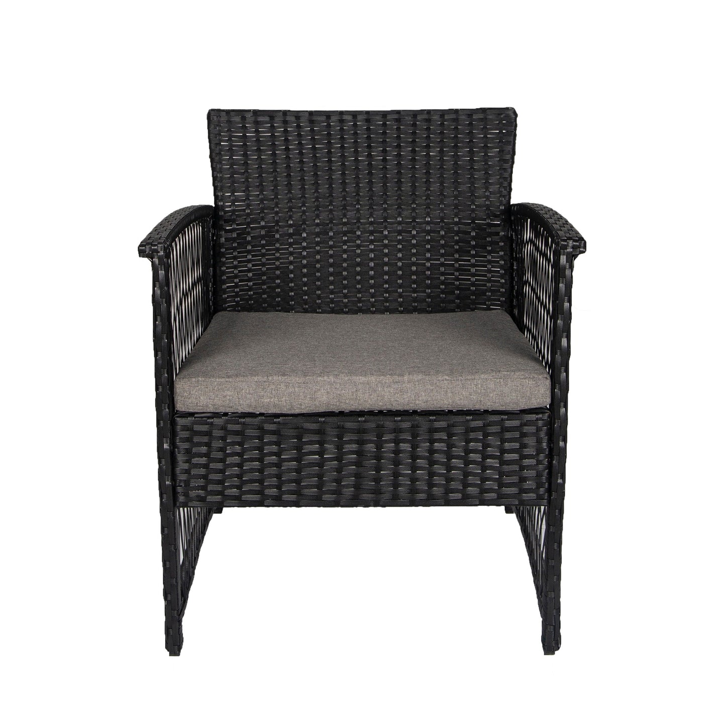 Ensemble de bistro pour terrasse en osier Heritage Outdoor, 3 pièces