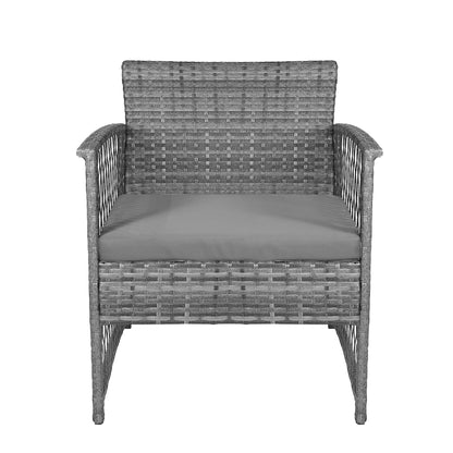 Ensemble de bistro pour terrasse en osier Heritage Outdoor, 3 pièces