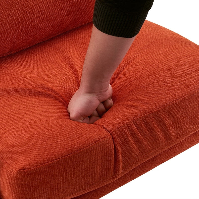 Fauteuil de loisirs à dossier haut et accoudoirs en bois massif, fauteuil d'appoint.