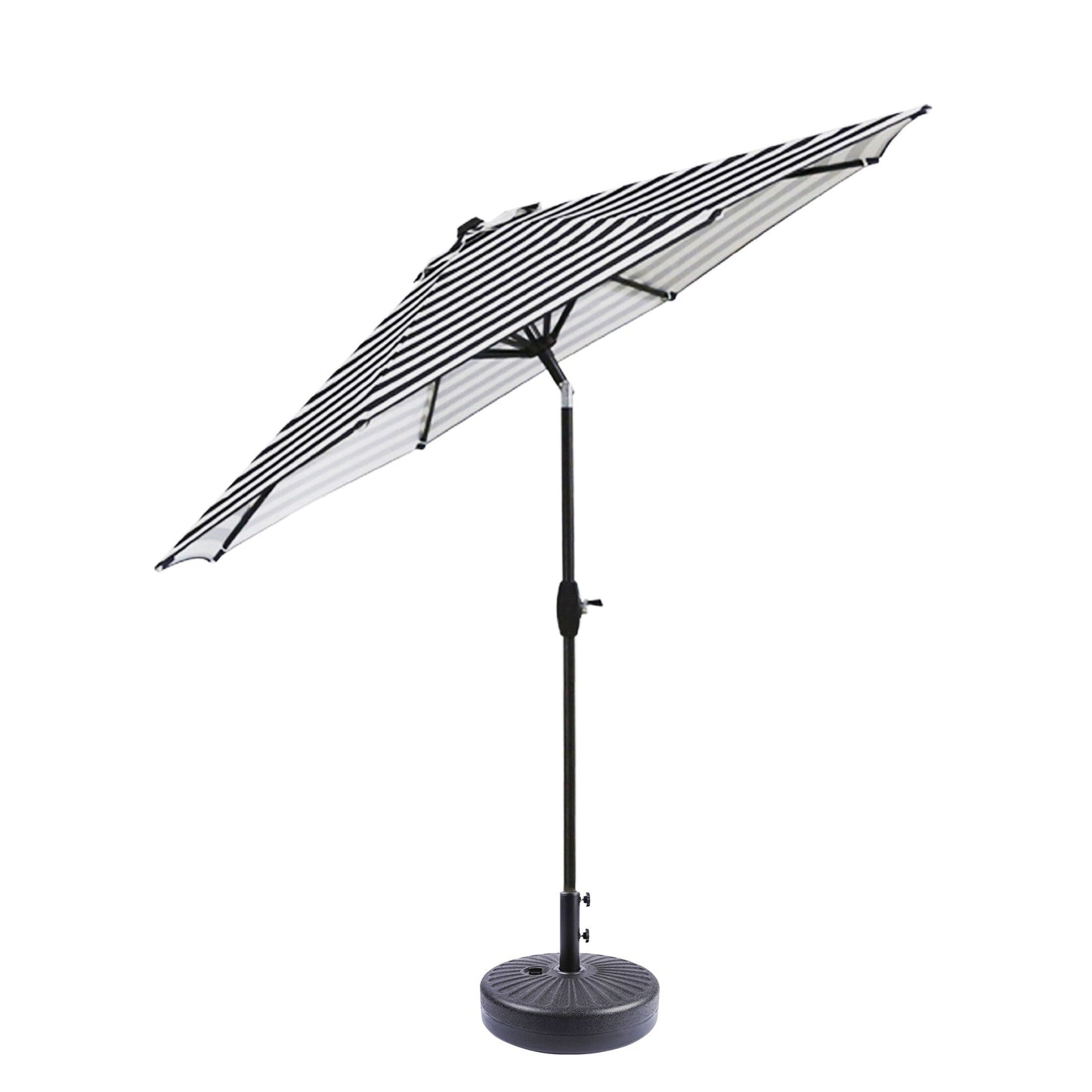 Parasol de terrasse Holme de 2,7 mètres et pied de support