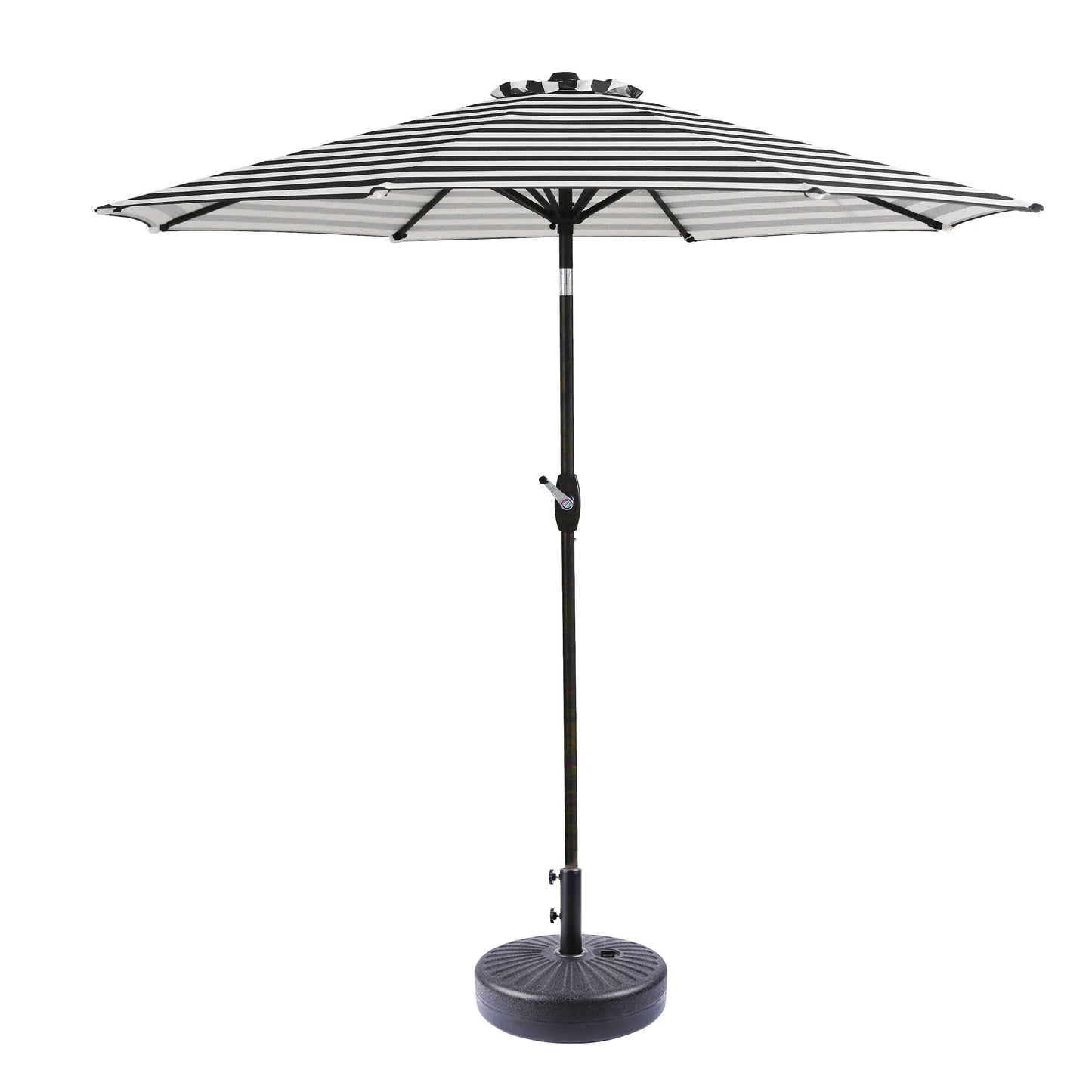 Parasol de terrasse Holme de 2,7 mètres et pied de support