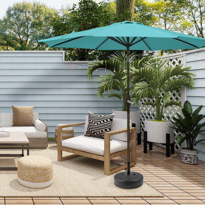 Parasol de terrasse Holme de 2,7 mètres et pied de support