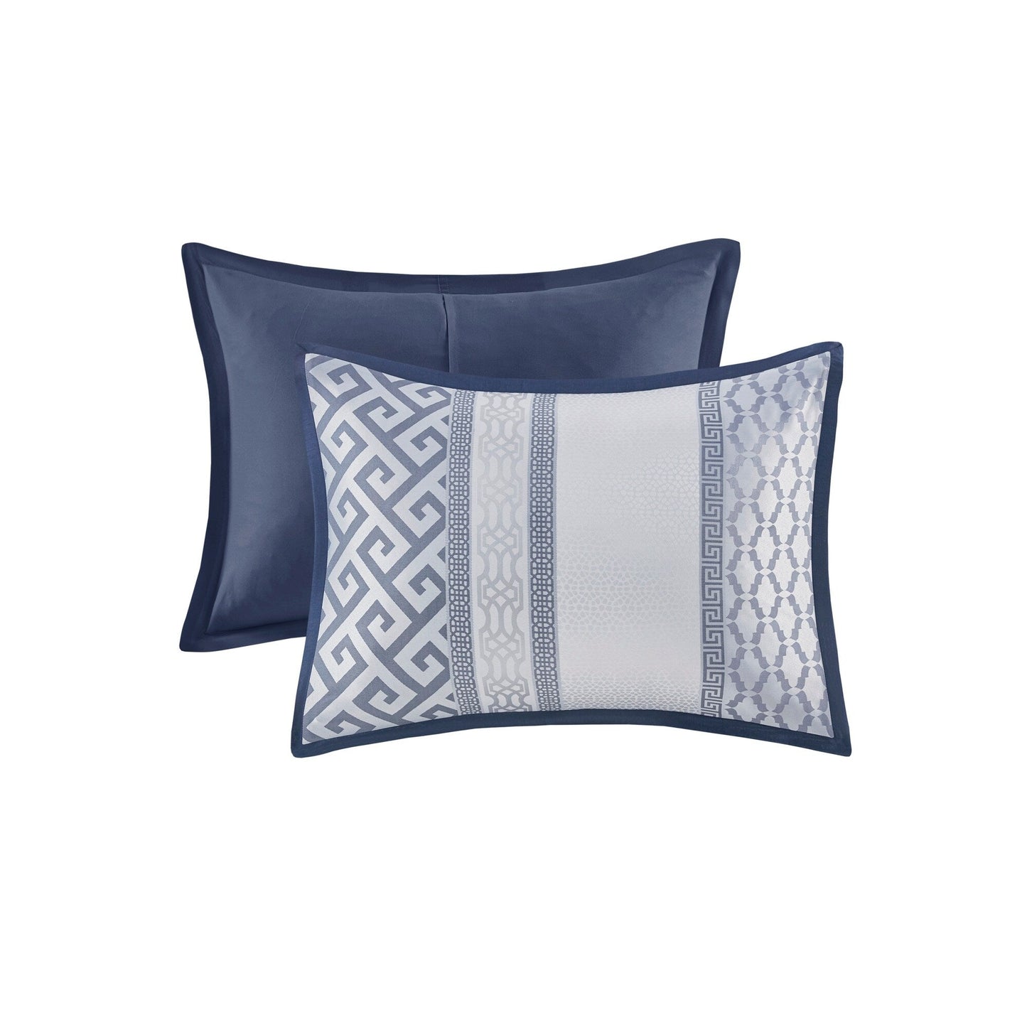 Ensemble de couette Christian à motifs géométriques en jacquard de Madison Park, 7 pièces