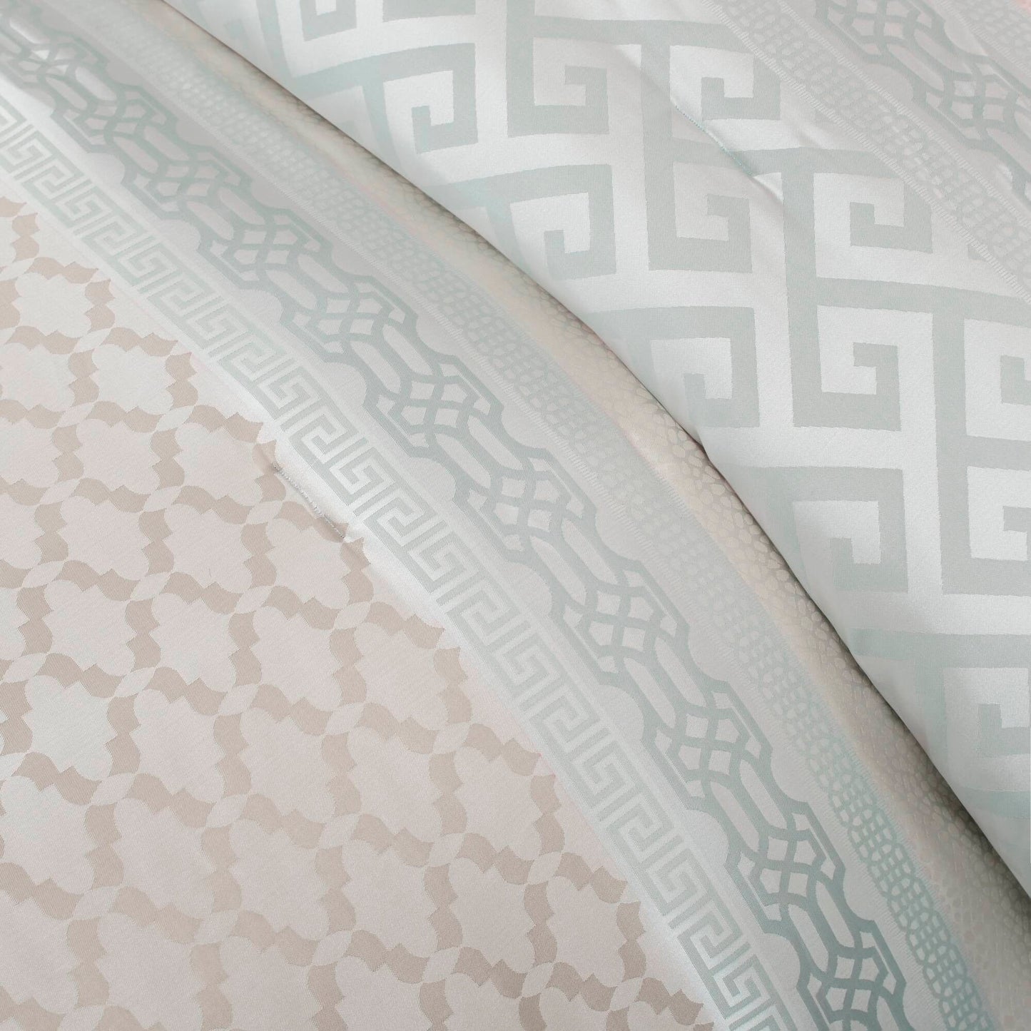 Ensemble de couette Christian à motifs géométriques en jacquard de Madison Park, 7 pièces