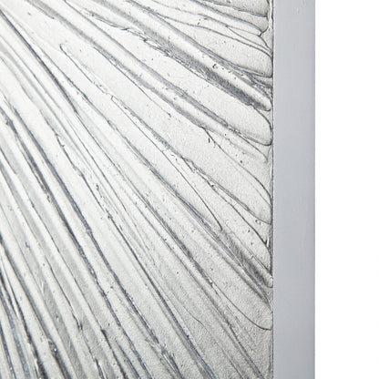 Ensemble de 3 tableaux muraux en résine multidimensionnelle, style triptyque, à motif de soleil rayonnant, peint à la main, de la marque Madison Park Signature.