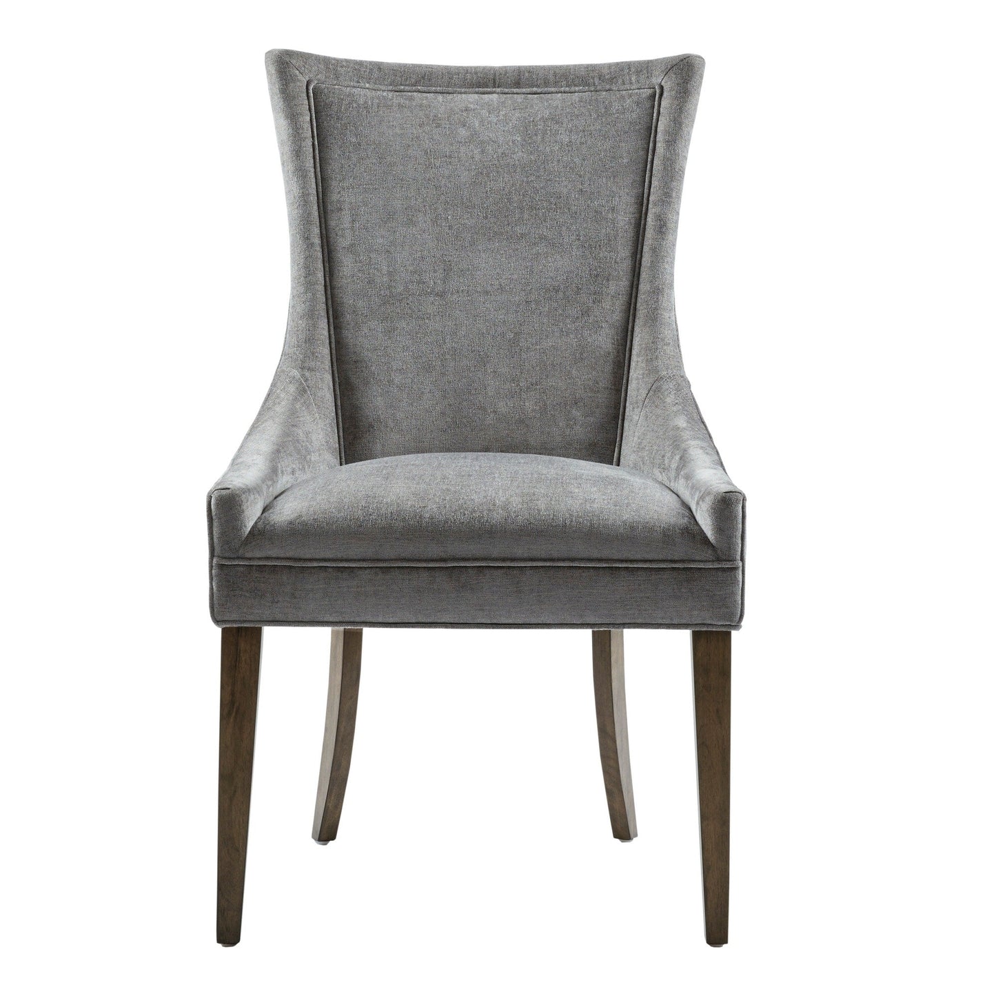 Madison Park Signature Ultra Fauteuils de salle à manger capitonnés avec pieds en bois (lot de 2) - N/A
