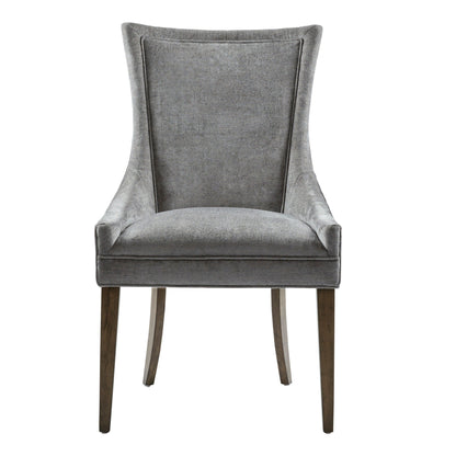Madison Park Signature Ultra Fauteuils de salle à manger capitonnés avec pieds en bois (lot de 2) - N/A