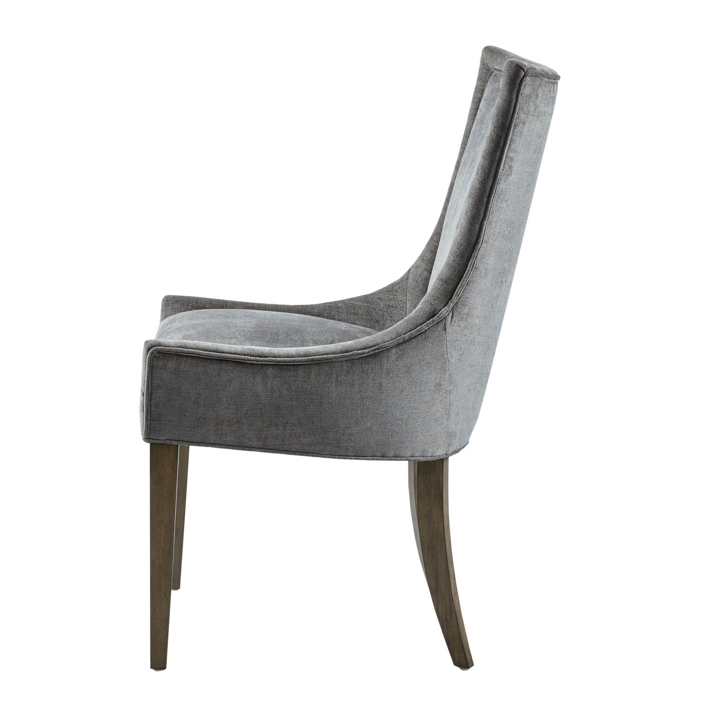 Madison Park Signature Ultra Fauteuils de salle à manger capitonnés avec pieds en bois (lot de 2) - N/A