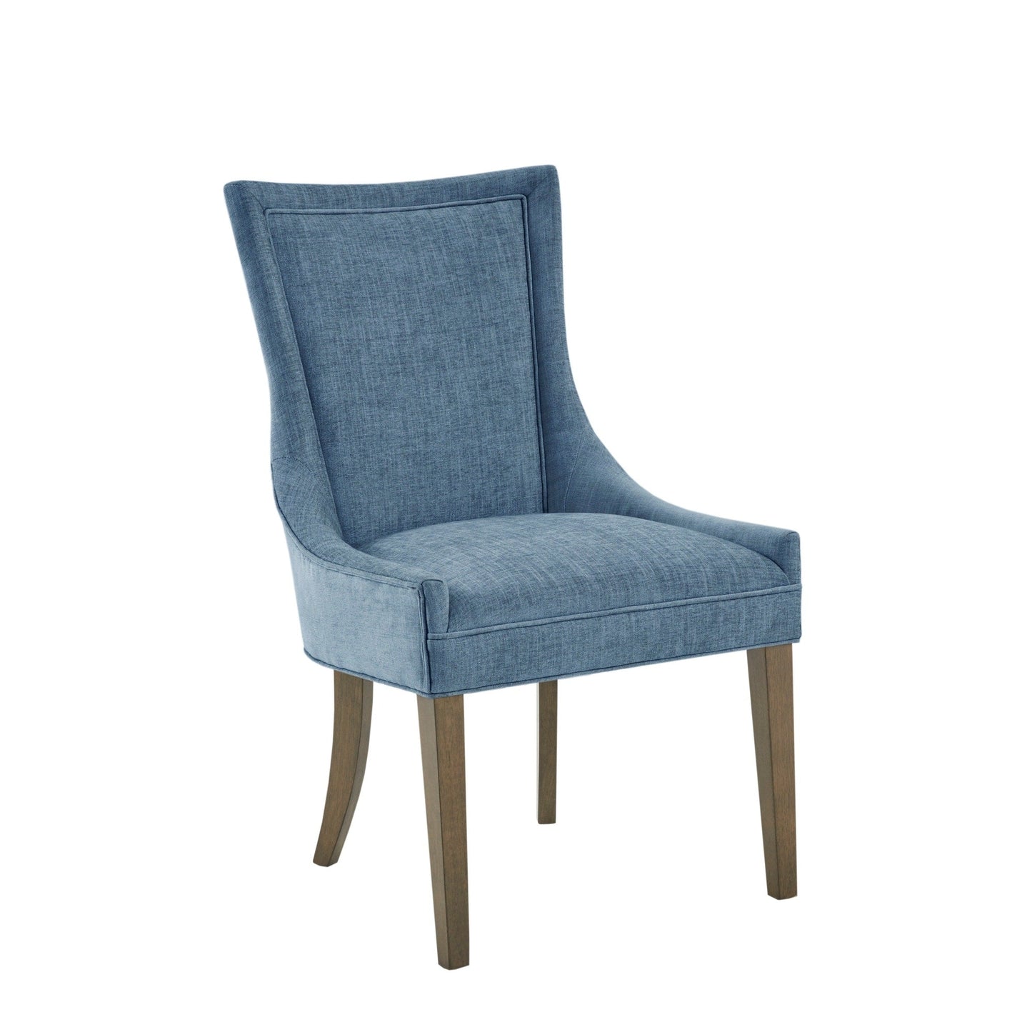 Madison Park Signature Ultra Fauteuils de salle à manger capitonnés avec pieds en bois (lot de 2) - N/A