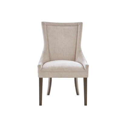 Madison Park Signature Ultra Fauteuils de salle à manger capitonnés avec pieds en bois (lot de 2) - N/A
