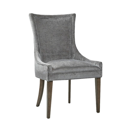 Madison Park Signature Ultra Fauteuils de salle à manger capitonnés avec pieds en bois (lot de 2) - N/A