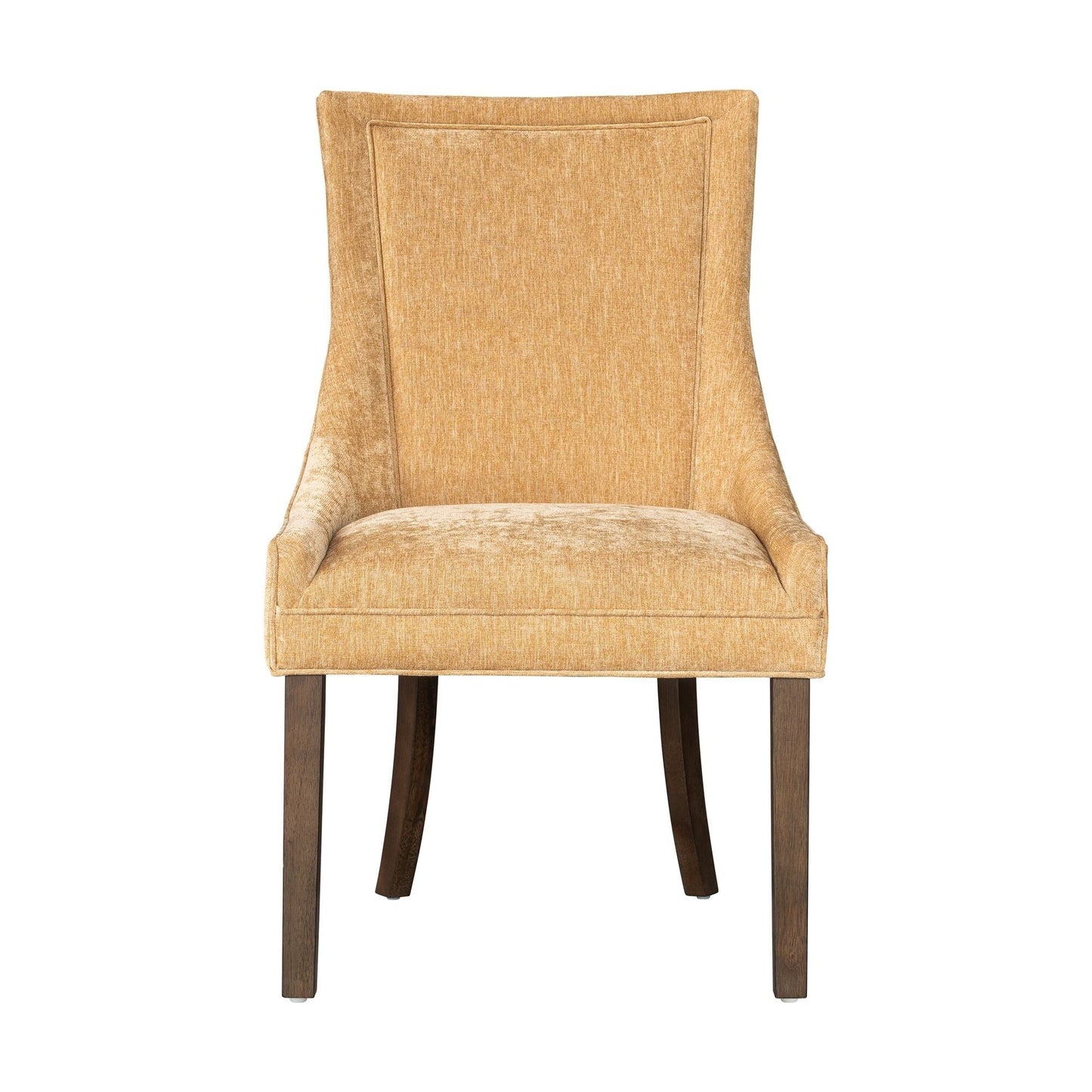 Madison Park Signature Ultra Fauteuils de salle à manger capitonnés avec pieds en bois (lot de 2) - N/A