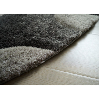Tapis de sol abstrait à poils longs Mateos