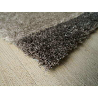 Tapis de sol abstrait à poils longs Mateos