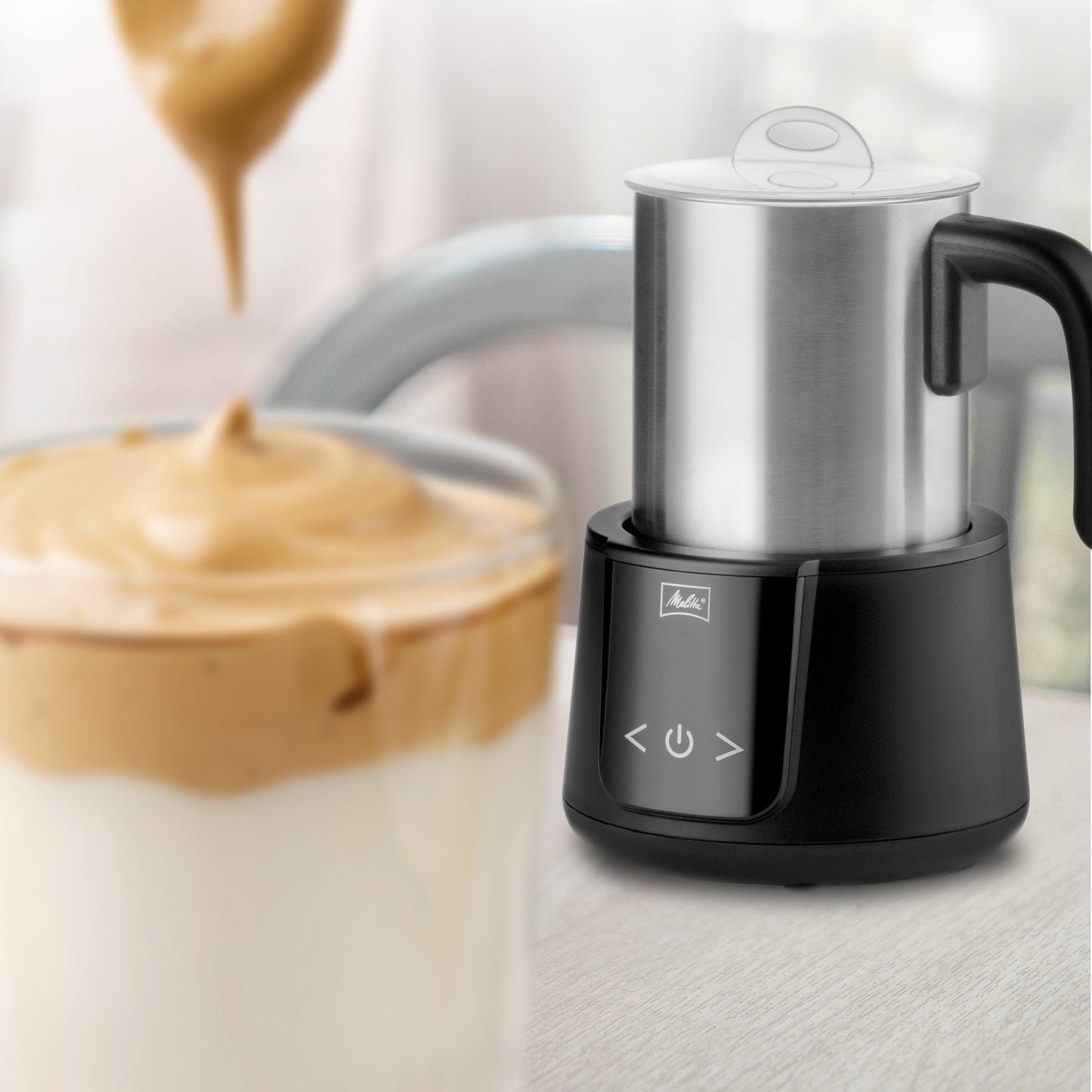 Bouteille à mousse à café Melitta Montalatte pour cappuccino et latte