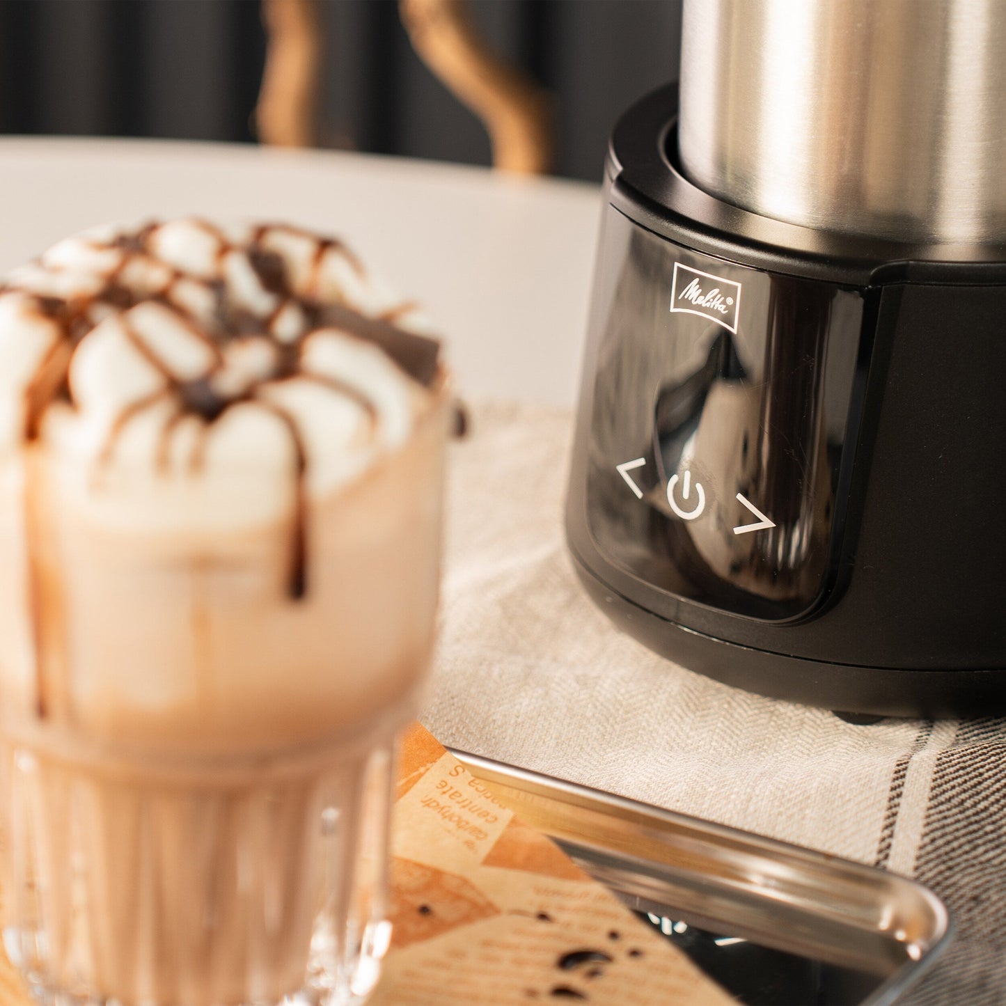 Bouteille à mousse à café Melitta Montalatte pour cappuccino et latte