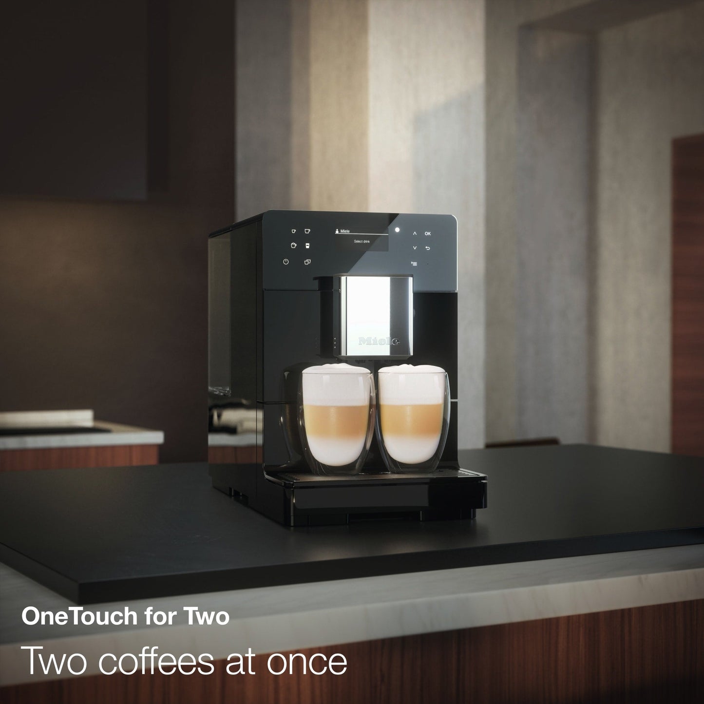 Système à café de comptoir Miele CM 5310 Silence - Noir Obsidienne