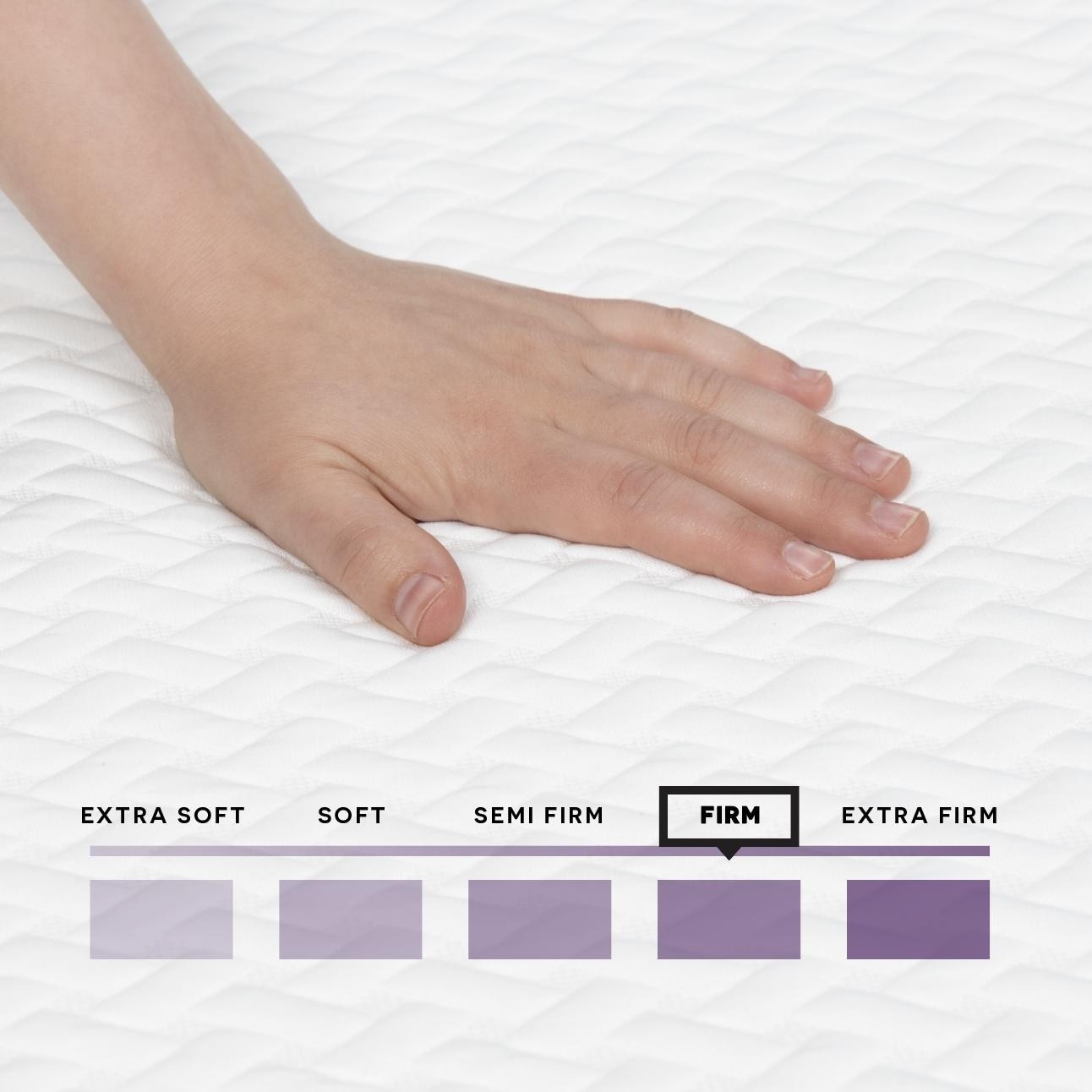 Milliard Matelas en mousse à mémoire de forme 10 pouces, ferme, livré dans une boîte/soulageant la pression, classique