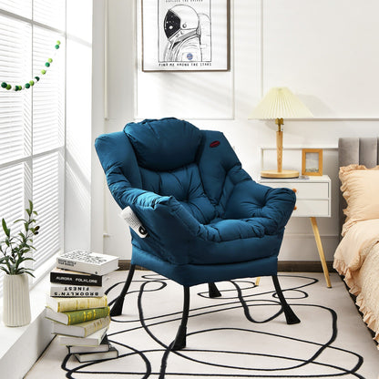 Fauteuil de salon moderne, fauteuil d'appoint, canapé-lit simple.
