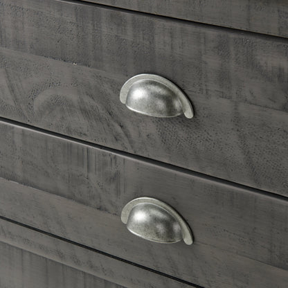 Meuble-lavabo de salle de bain simple Monterey 37 de style farmhouse avec plan de travail