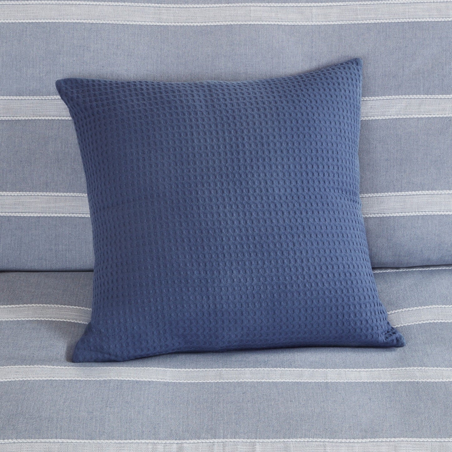 Ensemble de couette surdimensionnée en coton bleu nobiliaire de Madison Park Signature