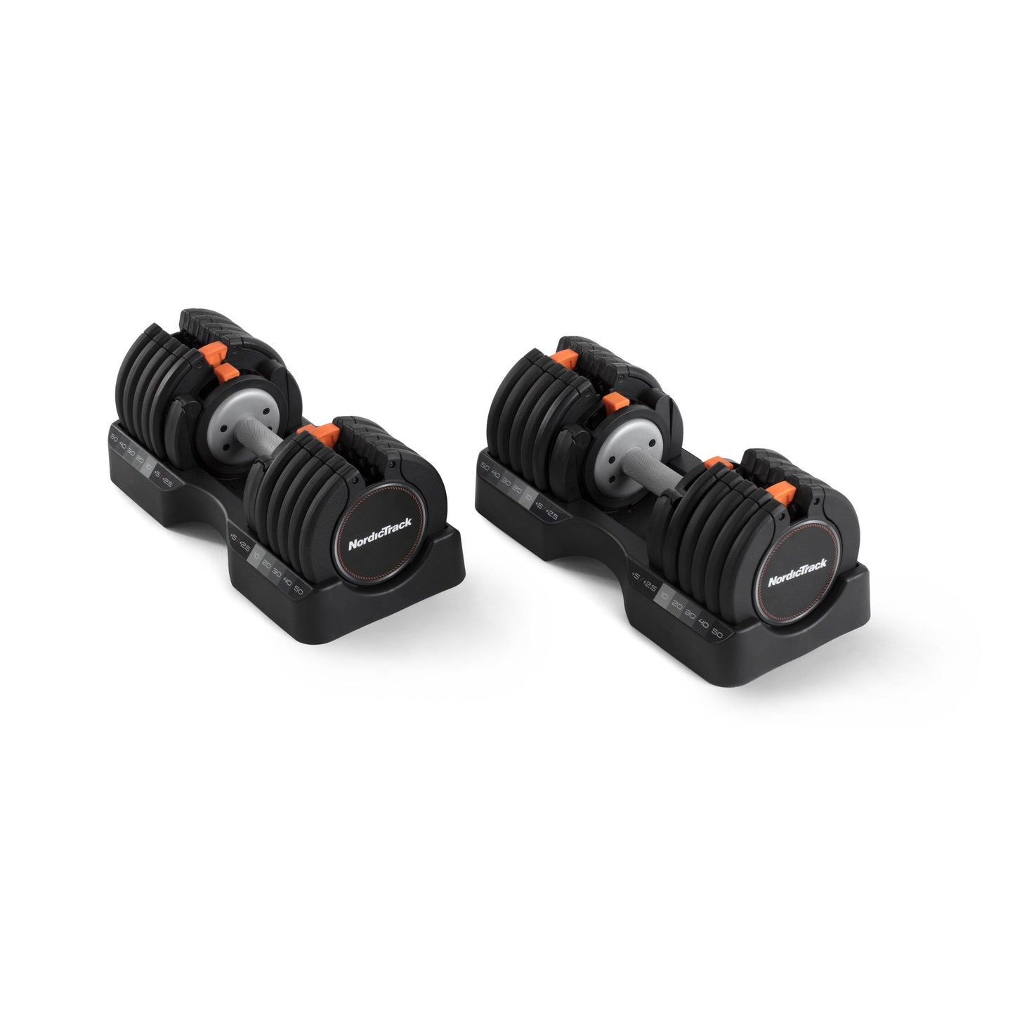 Ensemble de haltères Select-a-Weight de 55 lb de NordicTrack