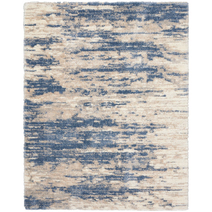 Tapis de sol Nourison Luxurious Shag Abstract Glam Ultra Plush Pile