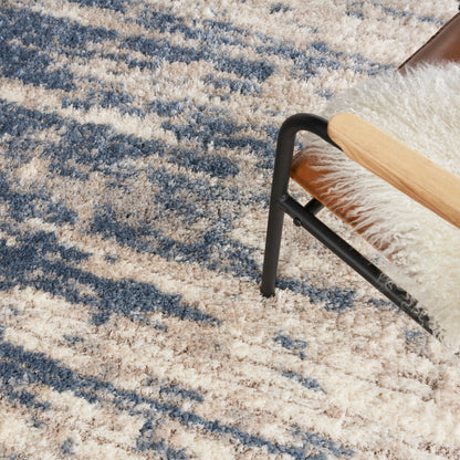 Tapis de sol Nourison Luxurious Shag Abstract Glam Ultra Plush Pile