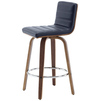 Tabourets de bar/hauts-sièges pivotants en simili cuir 26/29, lot de 2/3