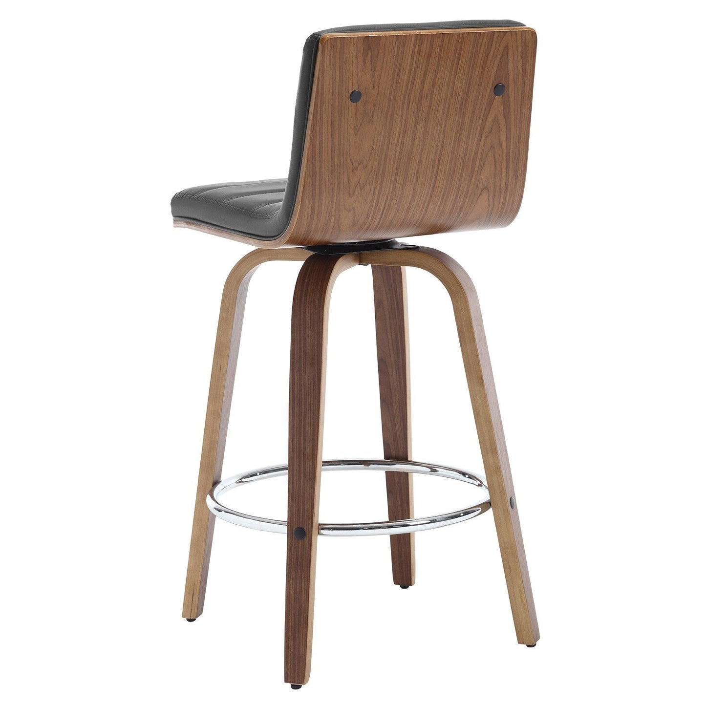 Tabourets de bar/hauts-sièges pivotants en simili cuir 26/29, lot de 2/3