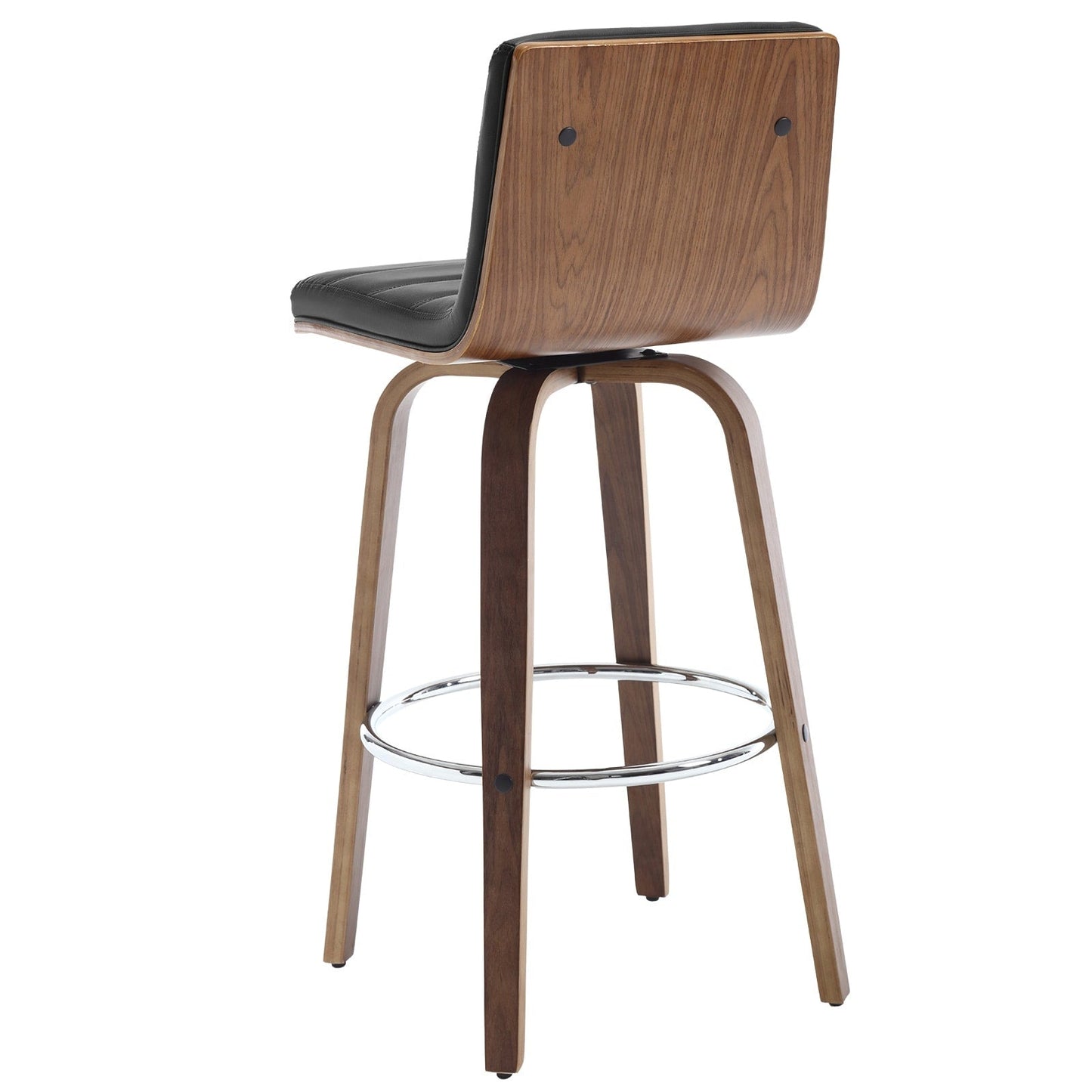 Tabourets de bar/hauts-sièges pivotants en simili cuir 26/29, lot de 2/3
