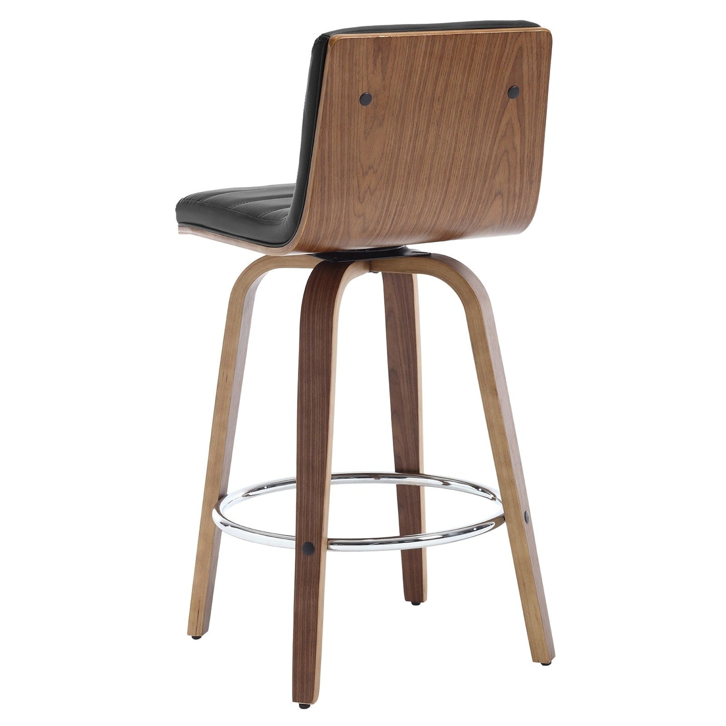 Tabourets de bar/hauts-sièges pivotants en simili cuir 26/29, lot de 2/3