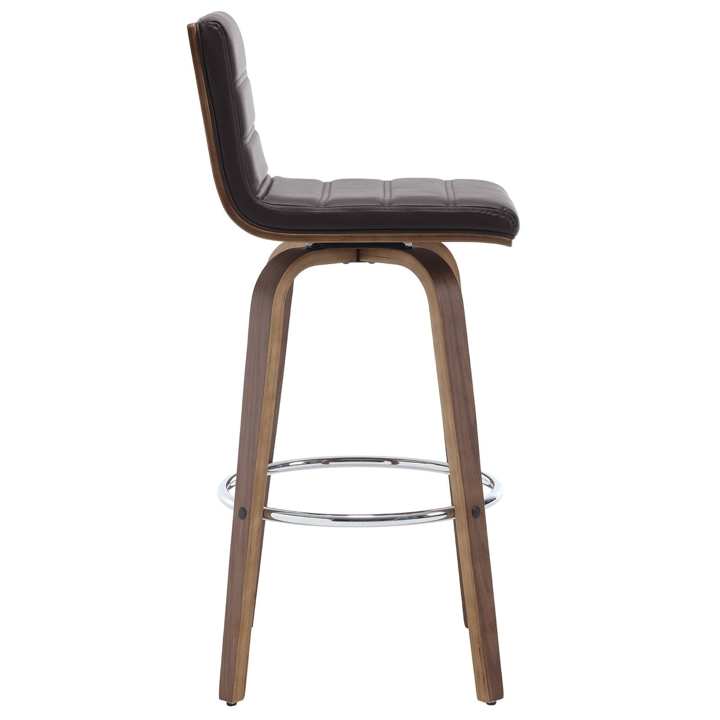 Tabourets de bar/hauts-sièges pivotants en simili cuir 26/29, lot de 2/3
