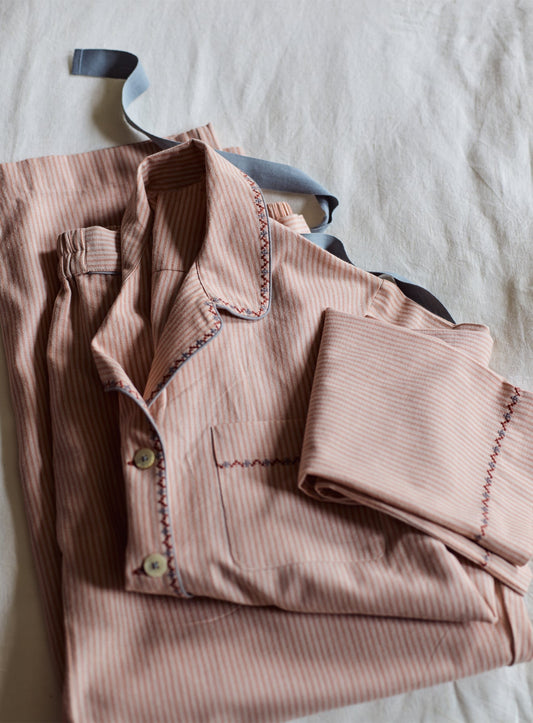 Pyjama brodé, taille M