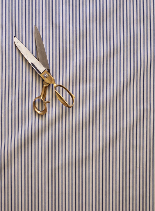 Housse de canapé-lit Warren Loose Cover, rayures bleues