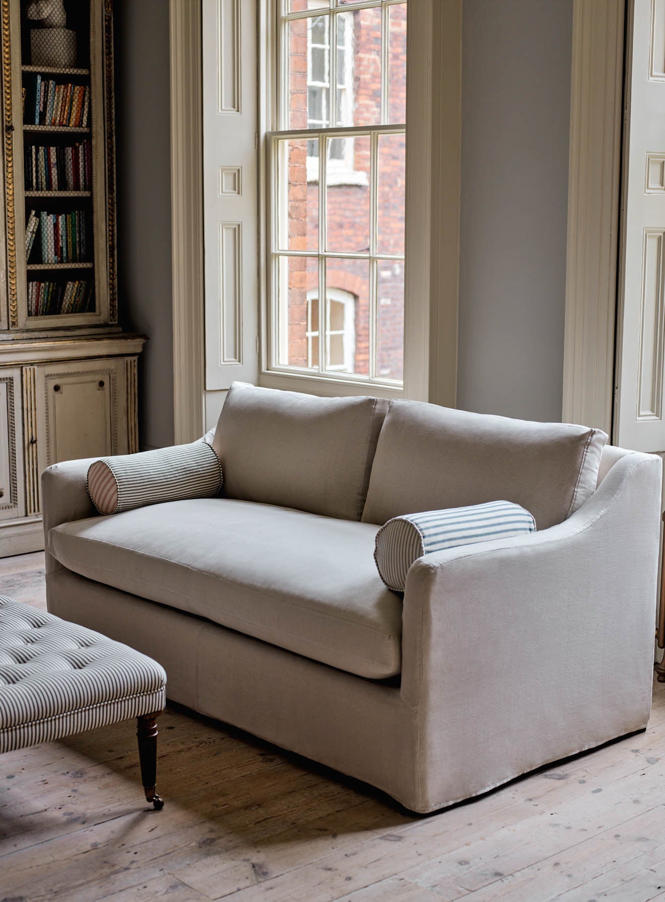 Housse de canapé-lit Warren Loose Cover, coton paille