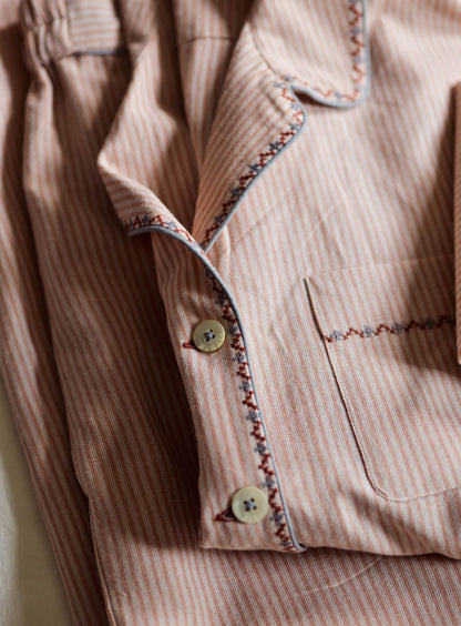Pyjama brodé, taille M
