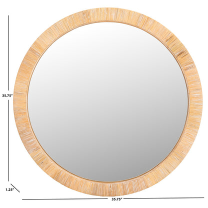 MIROIR Mila 36 pouces de SAFAVIEH Home - 91,4 x 2,5 x 91,4 cm (L x l x h)