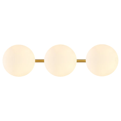 Applique murale Lambrini 21 traditionnelle de SAFAVIEH (3 ampoules) - 6 W x 8 P x 21 H - 21Lx8Px6H