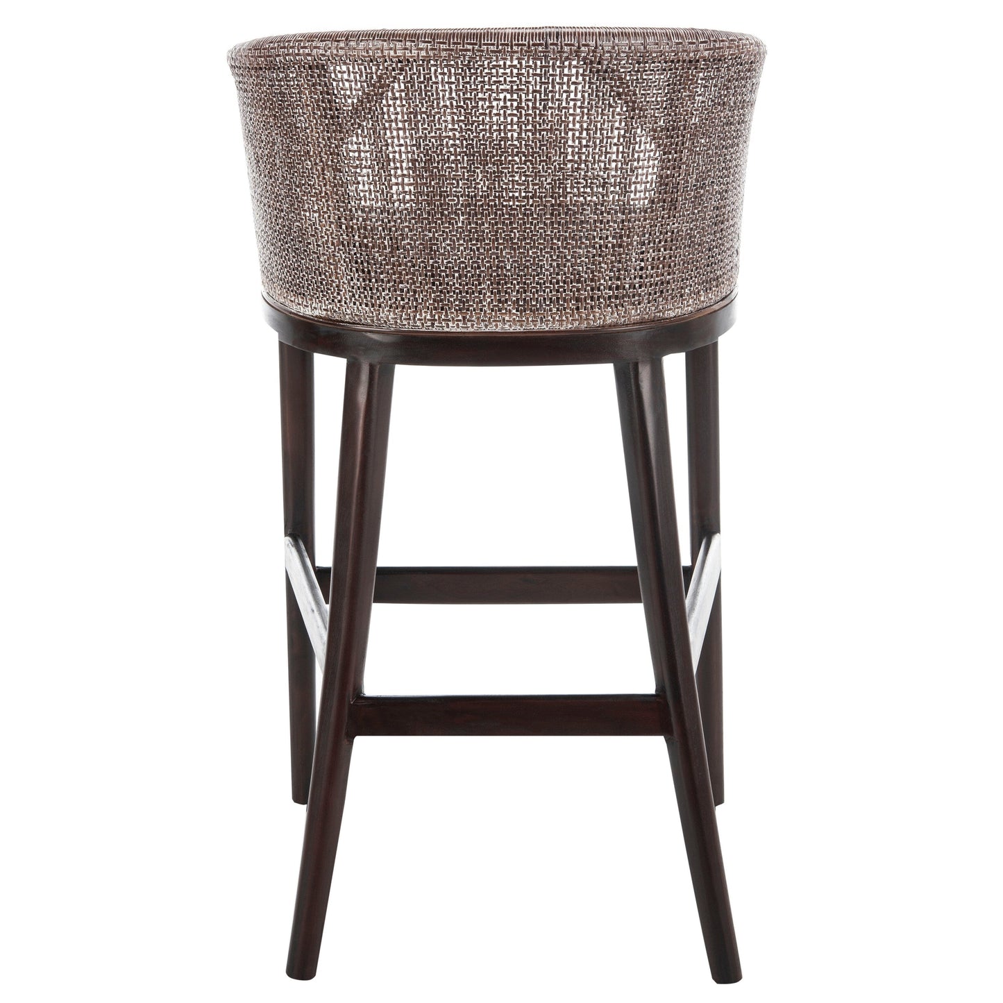 Tabouret de bar en rotin SAFAVIEH Virona de 76 cm (30 pouces) - 56,6 L x 52,1 P x 99,1 H - 56,6Lx52,1Px99,1H
