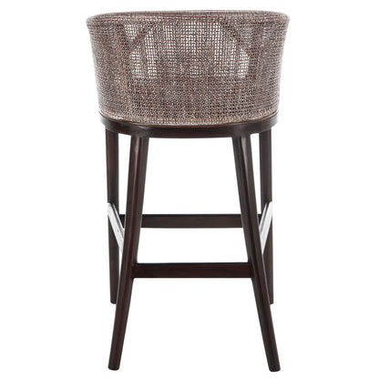 Tabouret de bar en rotin SAFAVIEH Virona de 76 cm (30 pouces) - 56,6 L x 52,1 P x 99,1 H - 56,6Lx52,1Px99,1H