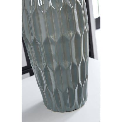 Luminaire de table Hadbury bleu de Signature Design by Ashley (lot de 2) - 14 L x 14 P x 26,75 H (cm)