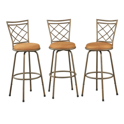 Tabourets pivotants réglables en hauteur Alyssa de Simple Living (lot de 3)
